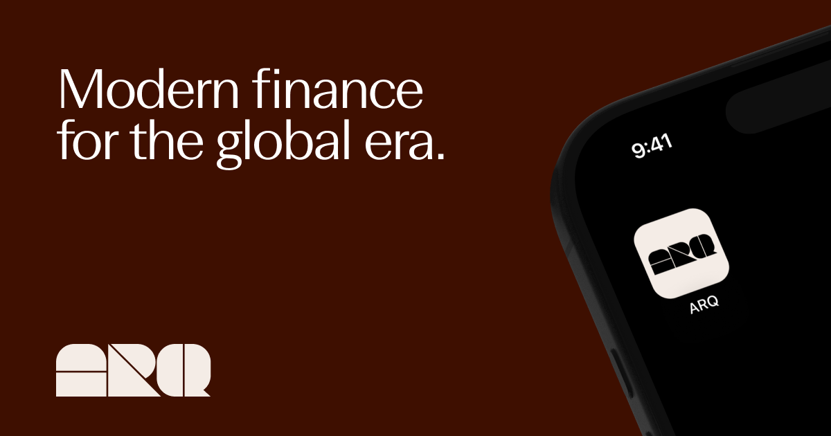 ARQ | Modern finance for the global era